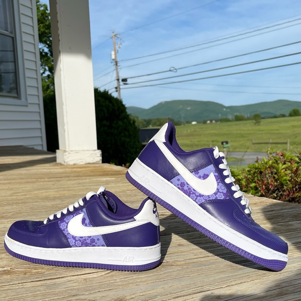 Nike Air Force 1 - Varsity Purple - Women’s Size 10